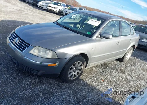 2003 Volkswagen Passat Gls V6 из США, поврежденный, VIN WVWPH63B33P358521